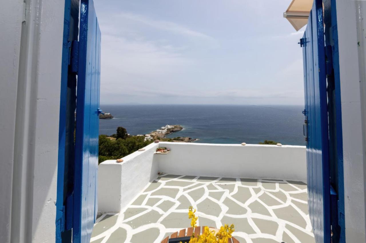 Pauvre Maison With Sea View Chrisopigi  Luaran gambar